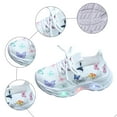 thumbnail image 7 of Quealent Athletic Shoes for Kids Girls for Active Kids Play Running Jogging Shoes White for Size 12.5, 7 of 7