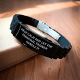 thumbnail image 2 of Personal Trainer Glide lock Clasp Bracelet, Funny Gifts for Birthday Men, Friends, Coworkers, and Family, Keep Calm And Let The, Personal Trainer Handle It, Perfect Fitness Motivation, 2 of 4