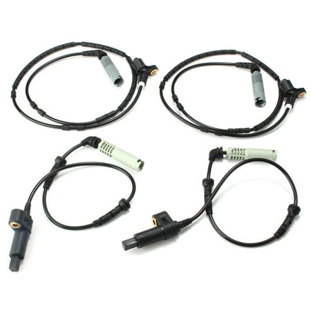 4 Pcs Front Rear ABS Wheel Speed Sensor for BMW 3 Series E46 4 323i 325i 328i