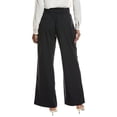 thumbnail image 2 of Avec Les Filles womens  Pleated Lace-Up Front Pant, 12, Blue, 2 of 3