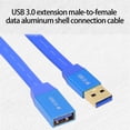 thumbnail image 4 of YIGSECU USB3.0 Extension Cable USB 5Gbps Fast Speed Extender Cord Male to Female Data Transfer for Mouse Laptop, 4 of 8