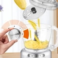 thumbnail image 6 of Homtone 16-Cup 600W Food Processor with 9 Functions 3 Speeds 7 Blades for Chopping Slicing and More, 6 of 9