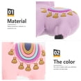 thumbnail image 3 of unbranded 2Ud Llaveros Pendientes De Alpaca Morada En Material PVC Resistente Y Antisuciedad, 3 of 8