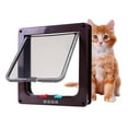 thumbnail image 3 of Cat Door with Locking, Quiet Pet Doors for Cats, Large Cat Doors for interior y exterior Doors, Easy Installation Cat Flap Door for Cats, 3 of 7