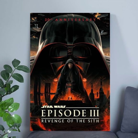 Star Wars: Revenge Of The Sith - 20th Anniversary Wall Poster Size 24''x36'' - Kiloa