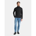 thumbnail image 2 of George Men's Turtleneck Pullover with Long Sleeves, Sizes S-3XL, 2 of 5