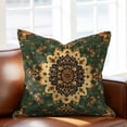thumbnail image 2 of Gorgeous Throw Pillow Cover Gorgeous Decoration Bohemian Pattern Cotton Linen Cushion Cover Throw Pillow Case with Invisible Zipper for Couch Sofa Bed Chair Car 20x20 Inch, 2 of 14