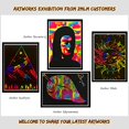 thumbnail image 3 of Set de arte Scratch Paper ZMLM, 60 unidades, con Rainbow Magic Scratch P, 3 of 9