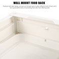 thumbnail image 2 of Wall Mount Food Plate Rack Kitchen Food Rack Layered Food Plate Shelf Side Dish Organization Rack, 2 of 7
