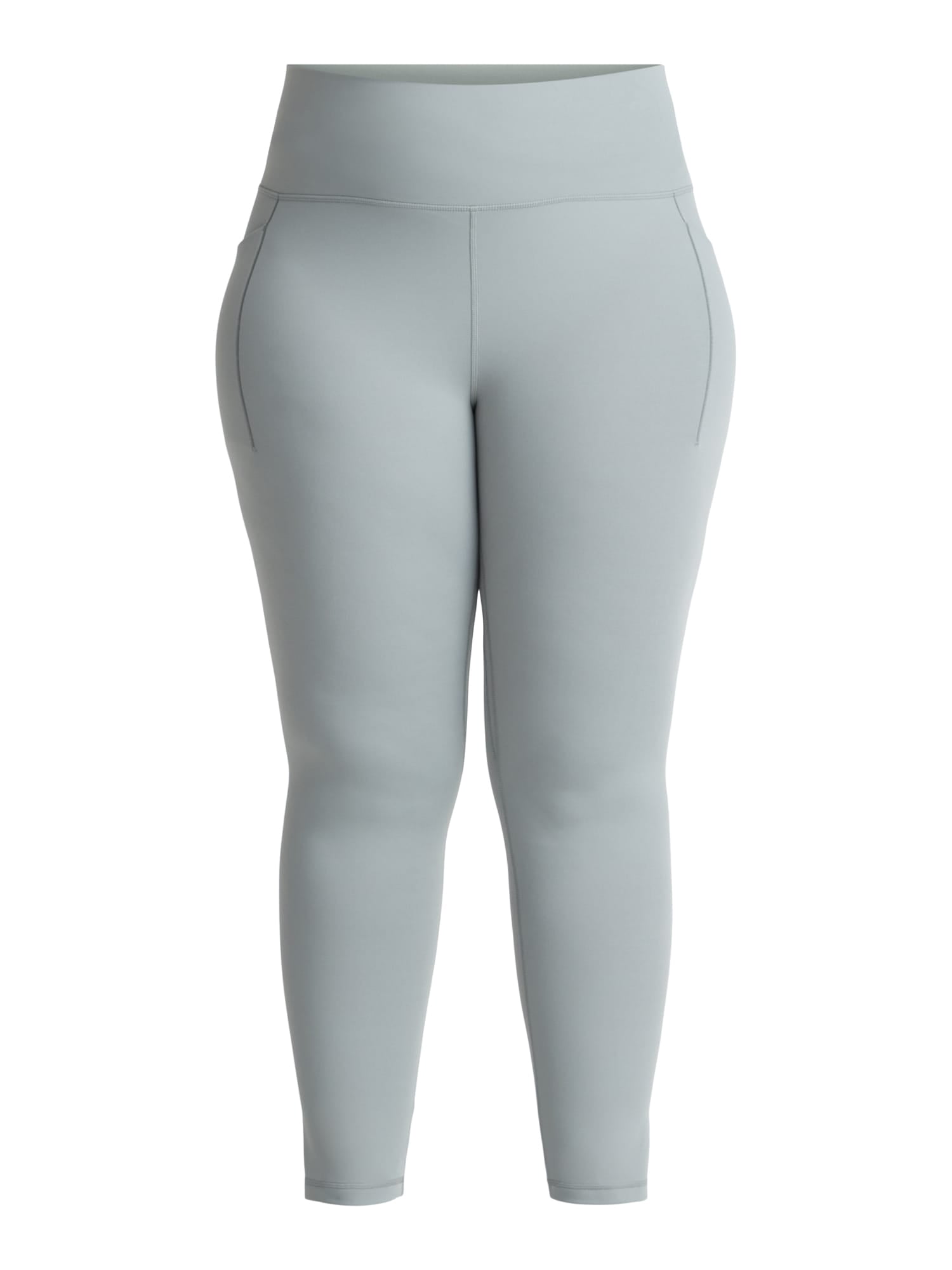 Avia Women's and Women's Plus SoftSculpt High Rise Leggings 27" with Pockets, Sizes XS-4X