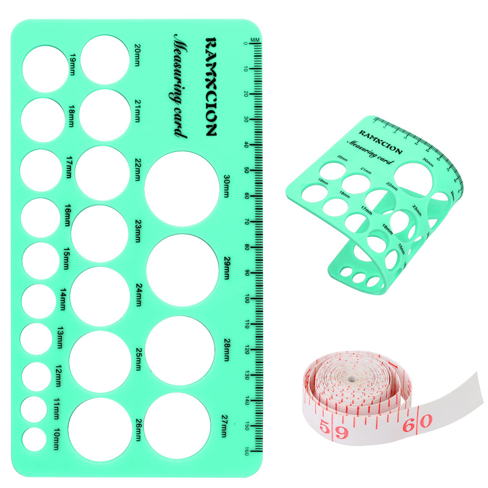 Bobasndm Nipple Ruler,Nipple Rulers for Flange Sizing Measurement Tool