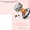 thumbnail image 3 of Audífonos Brandtrendy Gato Bluetooth inalámbricos Plegables portátiles Control de Volumen luz LED Negro, 3 of 4