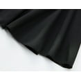 thumbnail image 5 of Ballet Leotards for Girls Size 7-8 Years Old Black Ruffle Sleeve Practice Dancewear, 5 of 7