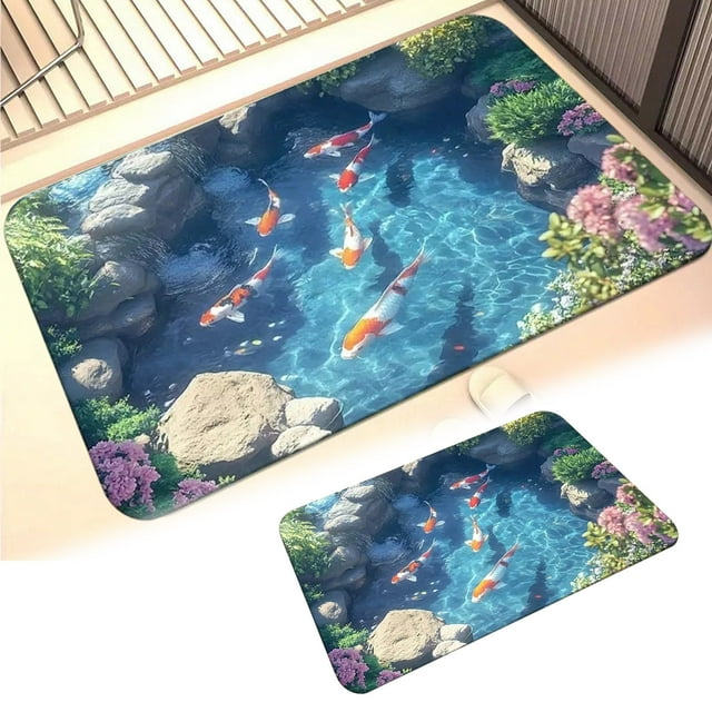 Optical Rug 3D Optical Door Mat For Home Terrace Porch Entrance AntiSlip Visually Striking Optical Carpet For Modern Interiors 3D Carpet With Dynamic Depth For Home Entryway