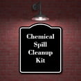 thumbnail image 2 of Chemical Spill Cleanup Kit BLACK Aluminum Composite Sign 20''x24'', 2 of 9
