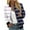 Black, variant on Pisexur Womens Jacket Windbreaker Jacket Trench Coats Fall Jackets Women's Casual Fashion Printed Pocket Zippered Coat