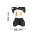 thumbnail image 2 of JJKBVCLO Halloween Decorations Desktop Ornament Gothic Home Decorative Figurine For Holiday Party Display, 2 of 4