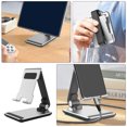 thumbnail image 5 of Adjustable Tablet Stand Holder Foldable Desktop Tablet Dock Phone Bracket, 5 of 6