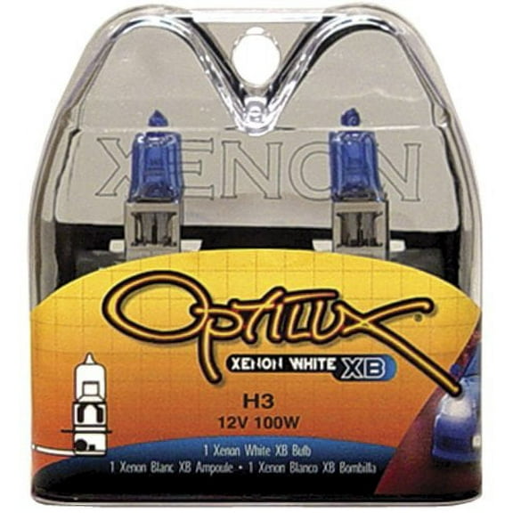 Optilux H71070181 XB Series H3 12V/100W Xenon White Halogen Bulb Set