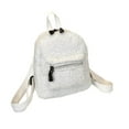 thumbnail image 2 of yuksok Backpack Adjustable Strap Shoulder Bag Daypack for Teens Birthday Gift White, 2 of 9