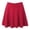 Red2, variant on Women's Basic Versatile Stretchy Flared Skirt Stretchy Summer Short Skirt for Women (Red3 L)