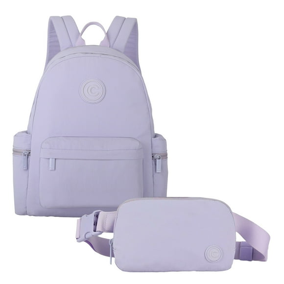 Mochila Canyon para Laptop 14" con Cangurera Color Lila