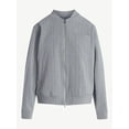 thumbnail image 5 of Scoop Women's Pinstripe Bomber Jacket, Midweight, Sizes XS-XXL, 5 of 5