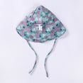 thumbnail image 7 of Kids Baby Girl Boy Sun Hat UPF50+ Sun Protection Bucket Hat Toddler Summer Beach Play Hats with Neck Flap 0-5T, 7 of 7