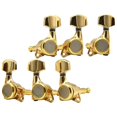 thumbnail image 3 of MERIGLARE 6Pcs Guitar String Tuning Pegs Machine Locking Tuning Key Pegs Replacement Tuning Keys Head Knob for Folk and Acoustic Guitar Gold Left Right, 3 of 9
