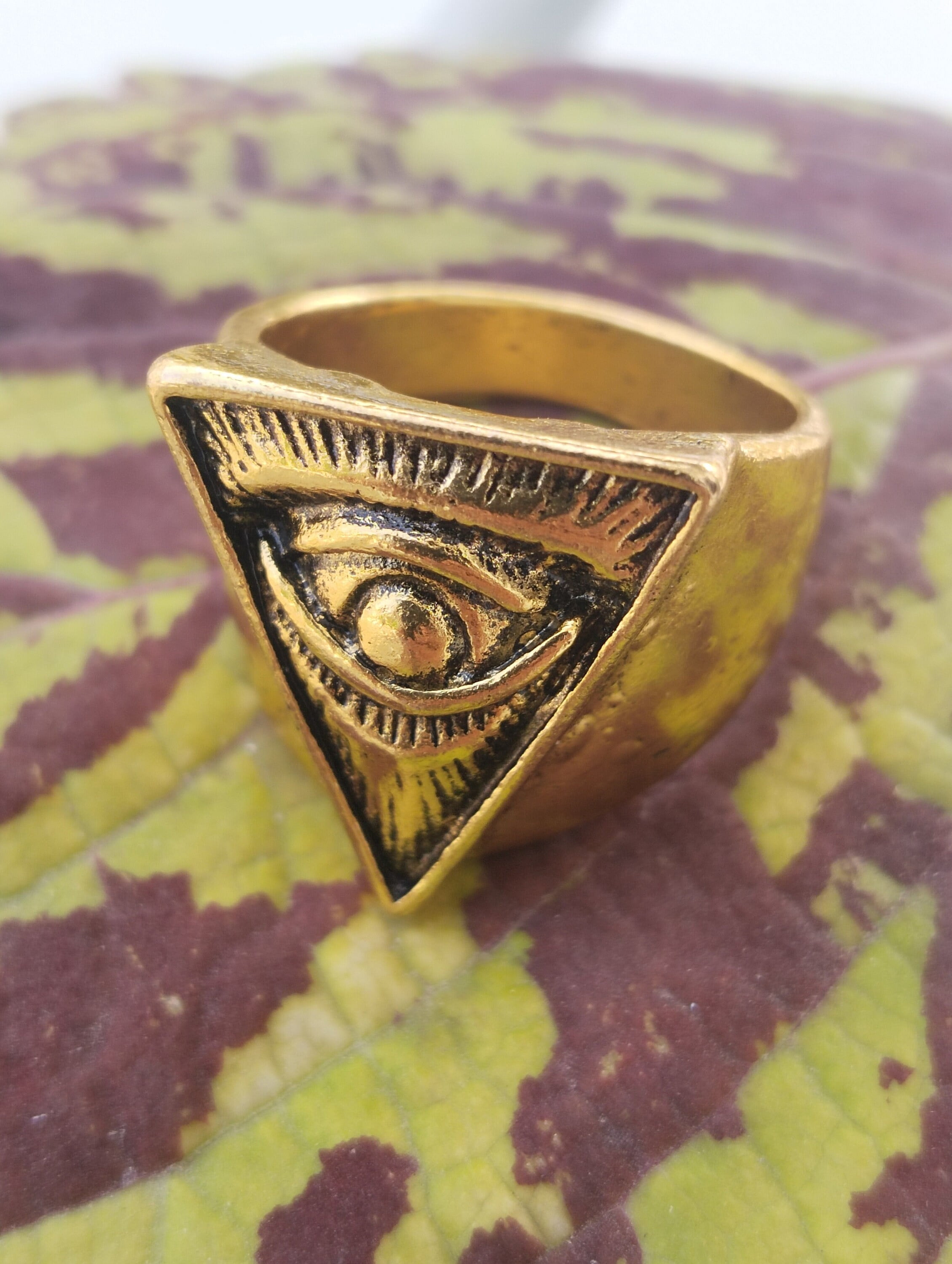 Ancient Egyptian Pharaoh Amulet Wealth Charm Ring 777 Luck Power Money | Most Powerful & Divine