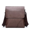 thumbnail image 1 of Bolso bandolera de piel para hombre, bandolera de negocios, 1 of 2