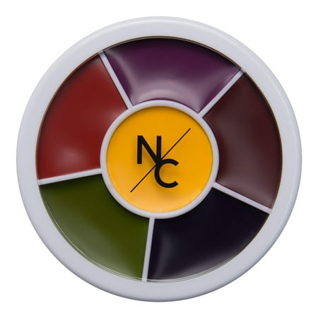 Narrative Cosmetics Bruise Wheel for Special Effects, Theatrical Makeup and Halloween - 6 Color