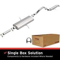 BRExhaust OE Replacement Exhaust System Kit 106-0185: Compatible with 2001-2007 Chrysler Town & Country 3.3L, 2001-2005 Dodge Grand Caravan 3.3L