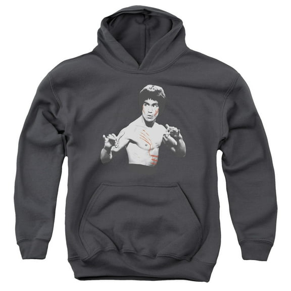 Bruce Lee - Final Confrontation - Youth Hooded Sweatshirt - X-Large