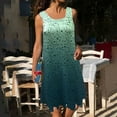 thumbnail image 2 of CEHVOM Women's Summer Casual Sleeveless Printed Vest Dresses, 2 of 4