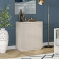 thumbnail image 2 of Evelyn&Zoe Alston 28" Wide Rectangular Accent Cabinet, Alder White, 2 of 7