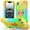 Colorful Yellow Green, variant on for iPhone 16e/17e Case with Ring Stand, Heavy Duty Military Grade Rugged Shockproof Silicone Rubber Magnetic Kickstand Holder Case for Women Girls For iPhone 16e/17e, Rosegold