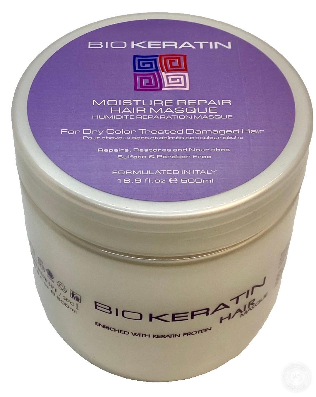 Bio Keratin Moisture Repair Hair Masque For Dry Damaged Colored Hair