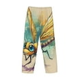 thumbnail image 3 of Fotbe Cartoon Dragonfly Art Men's Pajama Pants,Sleepwear Pants,Pj Bottoms Drawstring And Pockets-Medium, 3 of 7