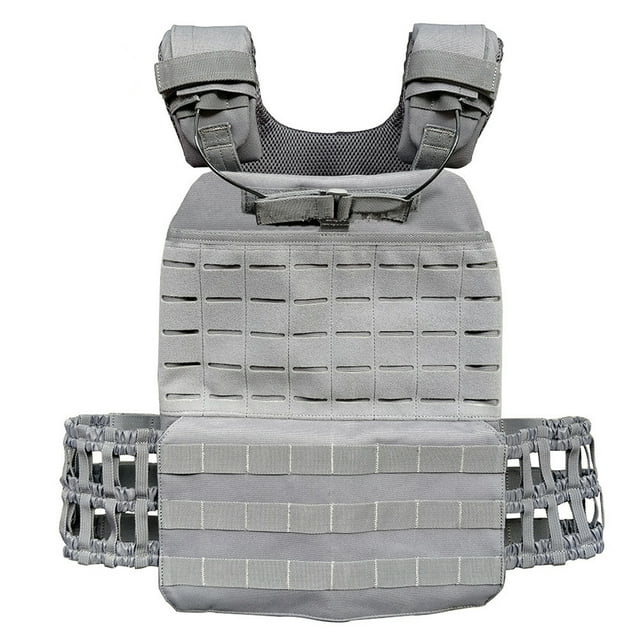 Tactical Weight Vest Plate Carrier Adjustable Vest For Training Sport