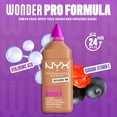 thumbnail image 6 of NYX Professional Makeup Make 'EM Wonder, 24H Soft Matte Foundation Makeup, CLASSIC TAN 20, 6 of 14