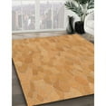 thumbnail image 3 of Ahgly Tapis Rectangulaire Lavable en Machine Intérieur Transitionnel Orange Néon, 4 Pieds x 6 Pieds, 3 of 7
