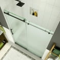 thumbnail image 4 of Aston SDR984F-CH-48-10 Coraline 44-48 x 76 in. Frameless Sliding Shower Door with Frosted Glass in Chrome, 4 of 7