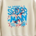 thumbnail image 2 of Marvel - Spider-Man Spray Paint Graffiti - Women's Oversized Fleece Crew Sweatshirt, 2 of 4
