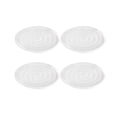 thumbnail image 4 of 4 Pieces Silicone Furniture Leg Pads Floor Protectors Durable Anti Slip Easy to Use Anti Scratches Chair Leg Pads Clear for Couch Chair Bed Round Diameter 4cm, 4 of 8