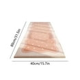 thumbnail image 3 of LOVEVER Soft Bedroom Rugs - Bedside Rug  Flocking Carpet with Non-Slip Rubber Bottom  Modern Design  Easy to Clean - Ideal for Bedroom  Living Room  Nursery  College Dorm - 40cmx80cm, 3 of 7