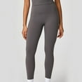 thumbnail image 5 of RongHuan Women's High Waisted Leggings Casual Yoga Pants Tummy Control Workout Pants Slim Fit Running Pants, 5 of 6