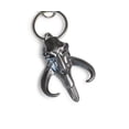thumbnail image 3 of Llavero Star Wars Mandalorian Mythosaur Metal Plateado, 3 of 8