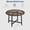 Black Walnut Brown 800, variant on Round Dining Table for 4, 47 Inches Dining Room Table, Wooden Kitchen Table with 4 Legs, Small Dining Table for Small Space,Circle Dinner Table, Circle Kitchen Table for Dining Room