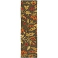 thumbnail image 5 of SAFAVIEH Blossom Madelyn Floral Flowers Wool Area Rug, Brown/Multi, 3' x 5', 5 of 10